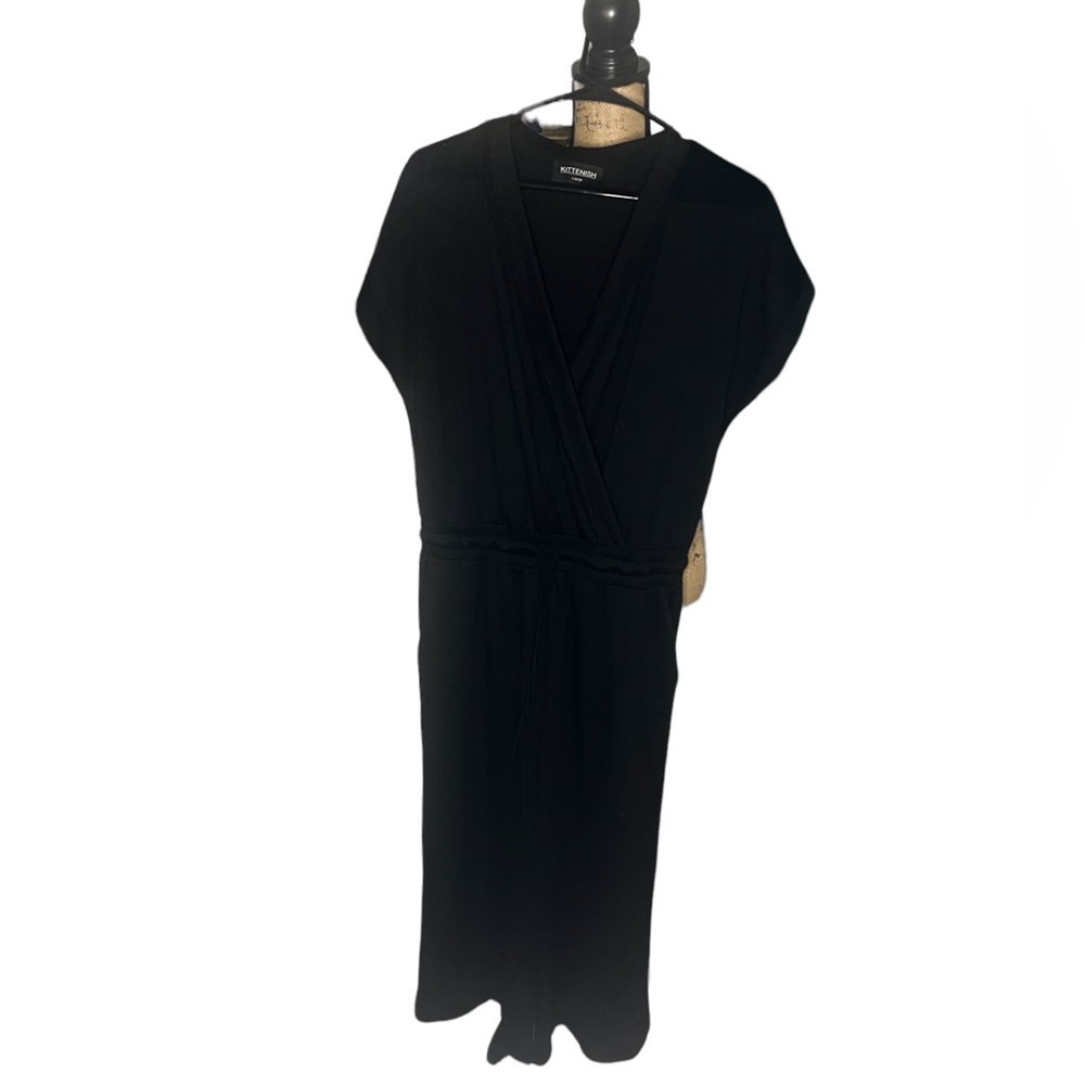 Black kittenish pant comfy jumpsuit